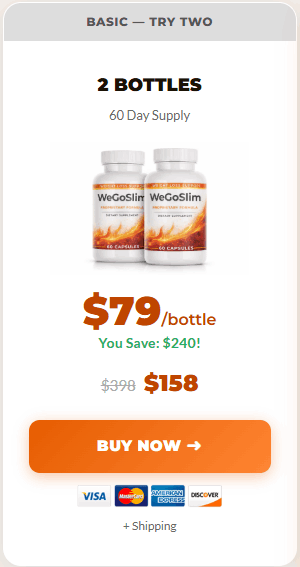 WeGoSlim 2-Bottles Offer